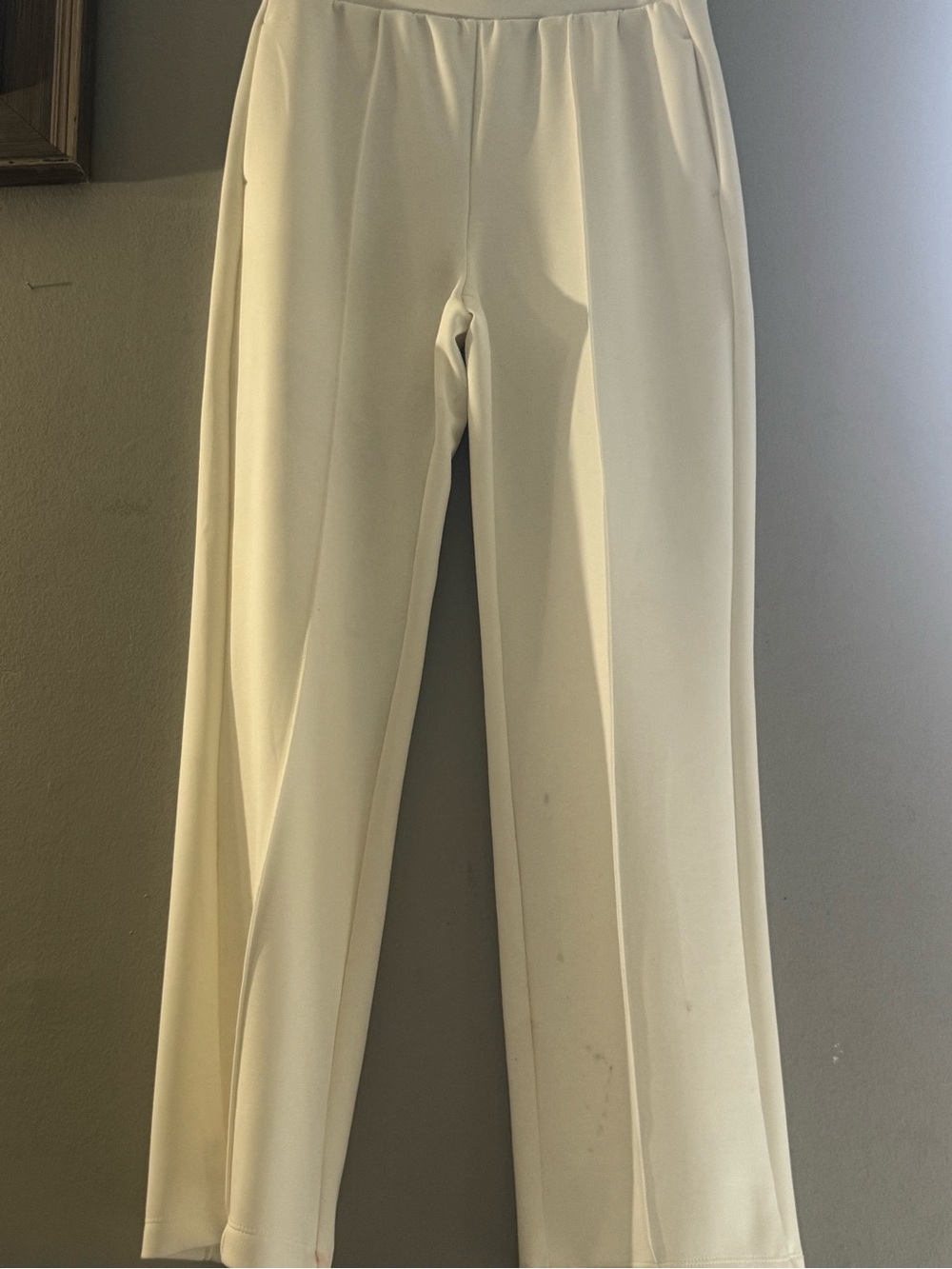 FLX Women's Cream Track Pants - Small - Picture 4 of 8